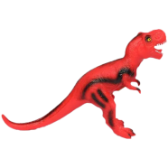 Soft Dinosaur Toy (dino_rubber_single_18in) - Red icon