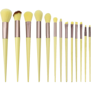 Soft Fluffy Makeup Tools Brushes Set With Bag 13 Pcs image