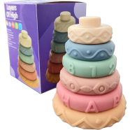 Soft Jenga Blocks – 6 pcs Fun and Safe Game Set for Kids image