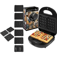 Sokany 6-in-1 Waffle Maker, Grill, Toaster, Sandwich Maker image
