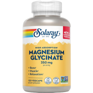 Solaray Magnesium Glycinate 350 mg - 120 Veg Caps -497963333 image