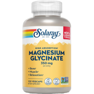 Solaray Magnesium Glycinate 350mg 120 Veg Capsules image