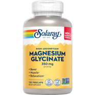 Solaray Magnesium Glycinate 350mg - 120 Vegcaps image
