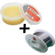 Soldering Tools Kit Combo (soldering wire plus Paste / Rosin 2 in 1 ) icon