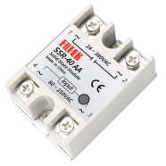 Solid State Relay (Ssr) Input 3-32 Volt Dc Output 24-380 Volt Ac 40 Ampere High Load Controller image