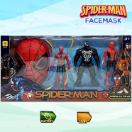 SPIDER MAN || AND VENOM || TOY FIGURES || WITH FACE MASK || LIGHT - 346998420 icon