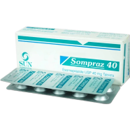 Sompraz 40 Mg Tablet 10'S Strip image
