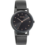 Sonata Onyx Black Dial Women Watch With Stainless Steel Strap image