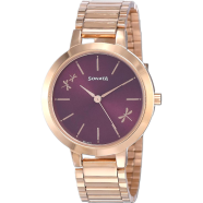 Sonata Play Analog Purple Dial Womens Watch image