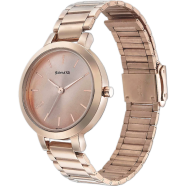 Sonata Play Rose Gold Dial Women Watch With Stainless Steel Strap image