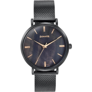 Sonata Quartz Analog Dial Stainless Steel Strap Watch For Women image