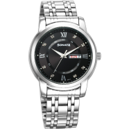 Sonata Round Dial Multicolour Strap Watch For Gents image