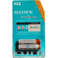 Sony AAA 1.2V 4300mAh Rechargeable Battery 1 Pair image