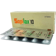 Sopilax 10 mg Tablet 10's strip image
