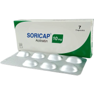 Soricap 10 mg Capsule 7's Pack image