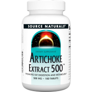Source Naturals Artichoke Extract 500mg 180 Tablets - 21078018124 image