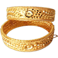 South Indian Gold Plated Bala Ruli Bracelets For Bangles Women 1 Pcs icon
