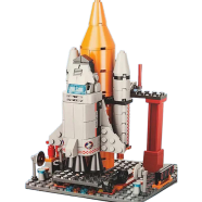 Space Launch Center Station High Quality Space Rocket Model Building Blocks For Authentication Children - XJ-858D