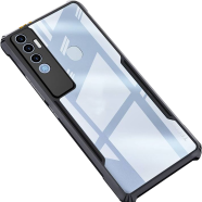 Spark 7 Pro Transparent Back Cover – Clear Slim Flexible Protective Mobile Case image