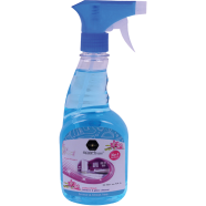Spark Bliss Blue Glass Cleaner Spray Ultra Shine Formula for TV, Electronics, Fridge, Mirror, Car Windshield - 450ml image