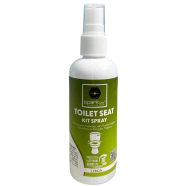 Sparkbliss Toilet Seat Kit Sanitizer Spray Lemon Kills 99.99 Percent Germs on Toilet Seat Spray for Protect From Germs in 10 seconds And Feel Fresh Scent -100ml image
