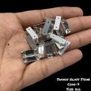 Sparkle Sew On Swings Glass Stones For Jewellery And Dress 50Pcs image