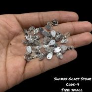 Sparkle Sew On Swings Glass Stones For Jewellery And Dress 50Pcs image