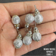 Sparkling Crystal Drop Beads Tassel For Dress Craft Embellishment 10Pcs image