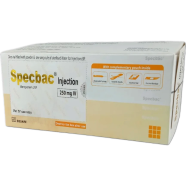 Specbac 250 mg/vial IV Injection 250 mg vial image