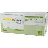 Specbac 500 mg/vial IV Injection 500 mg vial image