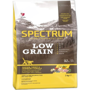 Spectrum Low Grain Premium Adult Dry Cat Food 2KG | Chicken, Turkey and Cranberry | Balanced Formulated image