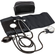 Sphygmomanometer Aneroid Type Manual Blood Pressure Monitor with Stethoscope icon