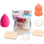 Spons Make Up 1 Set Isi 6 Pcs Make Up Wajah Sponges Blend Make Up Tool image