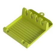 Spoon Utensil Holder Stand Plastic Ladle Shovel Rest Pot Cover Cutlery Spatula Holder Rack Kitchen Cooking Accessories Kitchen Rack - 1 Pc image