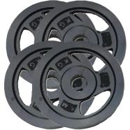 Sports And Fitness 10kg Weight Plate 4 Pcs image