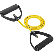 Sports And Fitness 120cm Resistance Band Yellow Color 1 pcs image