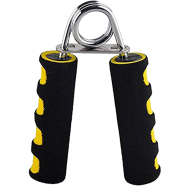 Sports And Fitness 1 pcs Foam Hand Grip Yellow Color image