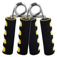 Sports And Fitness 2 pcs Foam Hand Grip Multi Color image