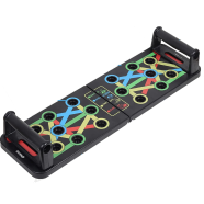 Sports And Fitness Adjustable Pushup Board 9 in 1 Foldable Multi Position Body Building Push Up Stands icon