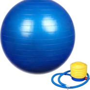Sports And Fitness Chinese 75cm Plain Yoga Ball Ball with Pumper - 1 Pcs icon