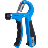 Alkaso Sports Counting 5-60kg Adjustable Hand Grip Blue Color image