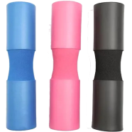 Sports And Fitness T-FLY Barbell Squat Pad Foam Weight Lifting Neck Shoulder Protect Support With Straps image