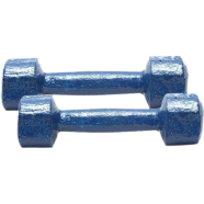 Sports House 4kg Dumbbell - Navy Blue Combo Pack image
