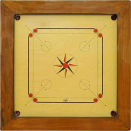 Sports House Carrom Board 56 Inch - Wooden image