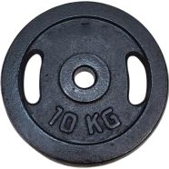 Sports House Dumbbell Plate 10kg - Silver 2pcs image