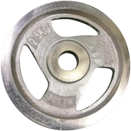 Sports House Dumbbell Plate 2.5kg Easy Grip - Silver image