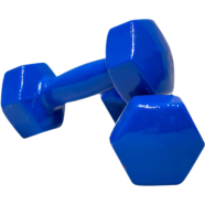 Sports House Vinyl Dumbbell 2 Pcs - 4kg image