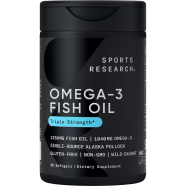Sports Research Omega-3 Fish Oil 1250mg 30 Softgels -485284008 image