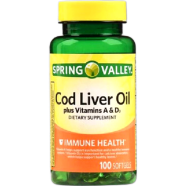 Spring Valley Cod Liver Oil Vitamin A image