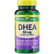 Spring Valley DHEA 50mg Dietary Supplement 50 Tablets image